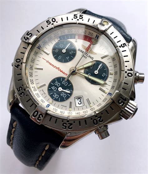 transocean chronograph gmt breitling|breitling transocean vintage.